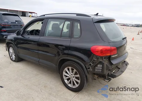 2018 Volkswagen Tiguan Limited 2.0T z USA, uszkodzony, nr VIN WVGAV7AX6JK005120